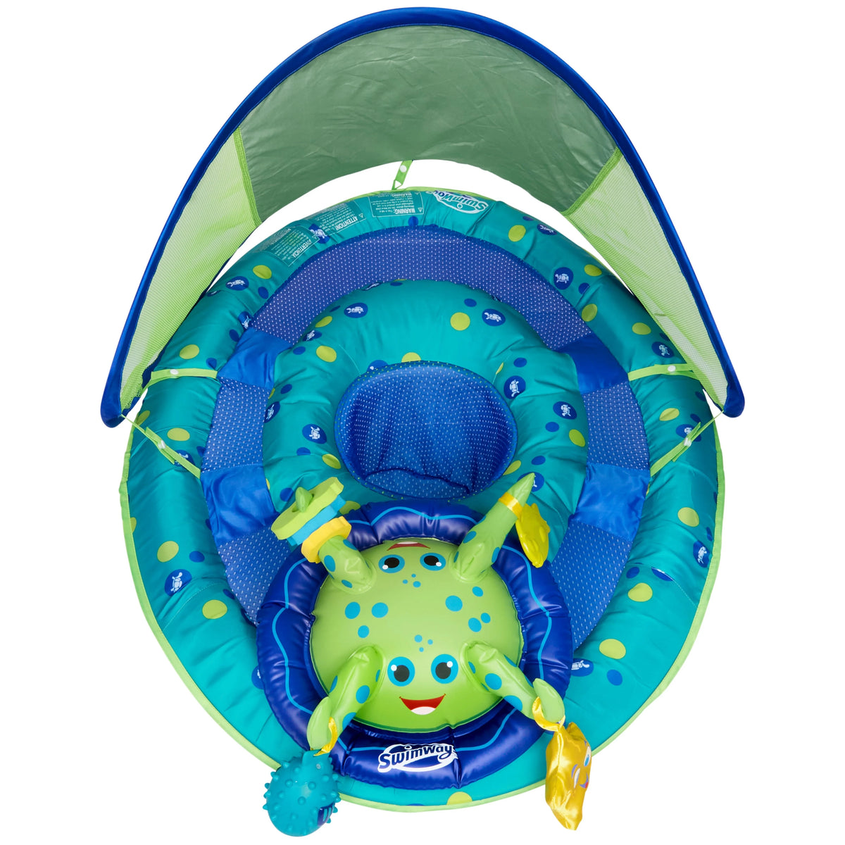 Blue/Green Inflatable Baby Spring Float Activity Center Z18177