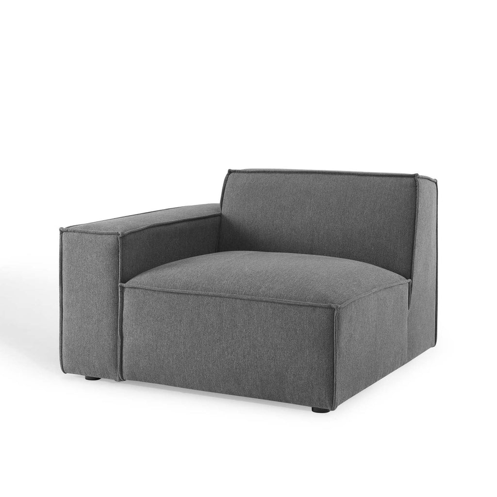 Charcoal Grey Fabric Modular Sofa U551167