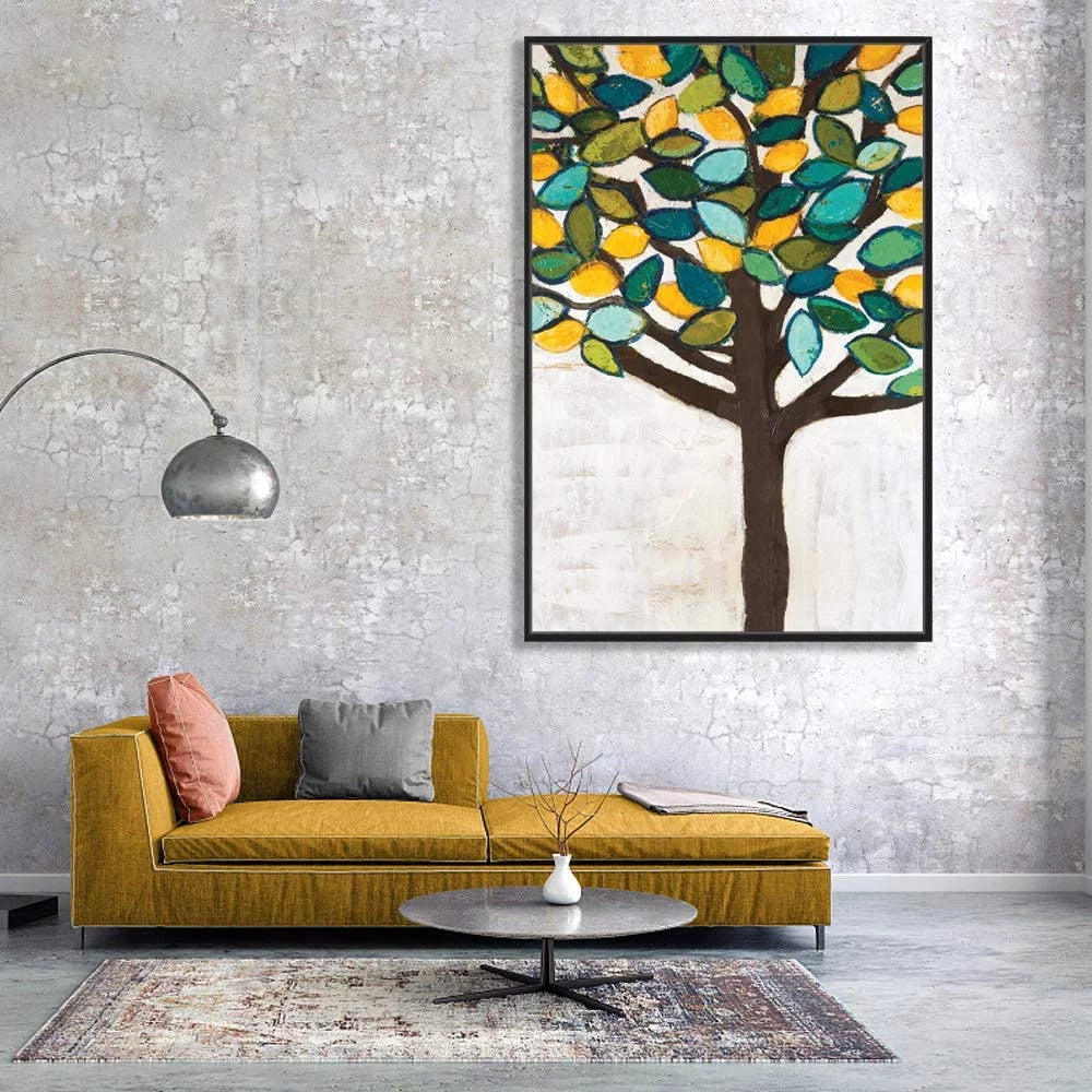 Framed Canvas Wall Art 16x24 inches E518