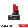 12-Volt Lithium-Ion 3.0 Ah Battery Pack 2-Pack X656