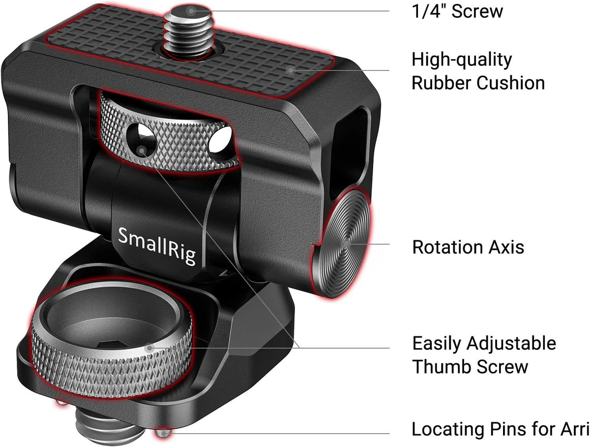 Swivel and Tilt Monitor Mount with Locating Pins Z3659