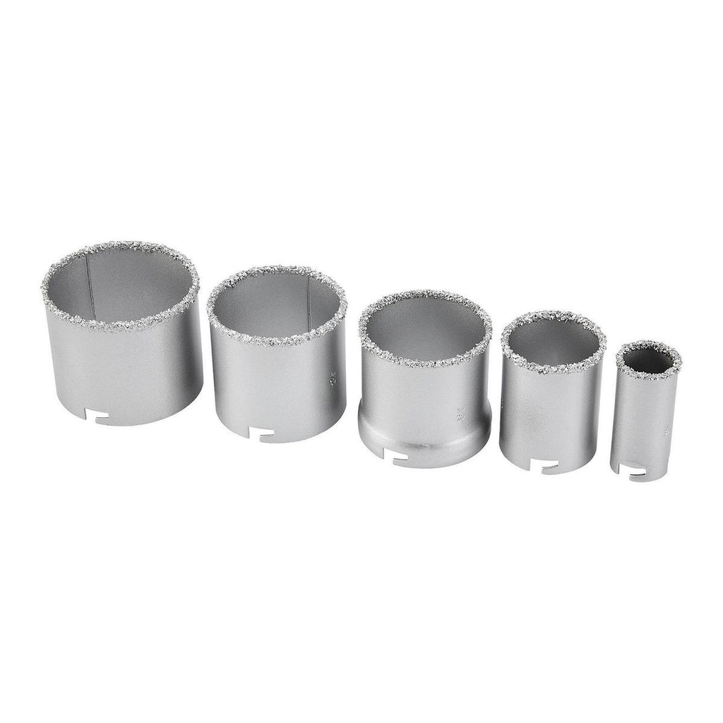 1-1/4 In. - 3-1/4 In. Carbide Grit Hole Saw Set, 9 Piece Z73885