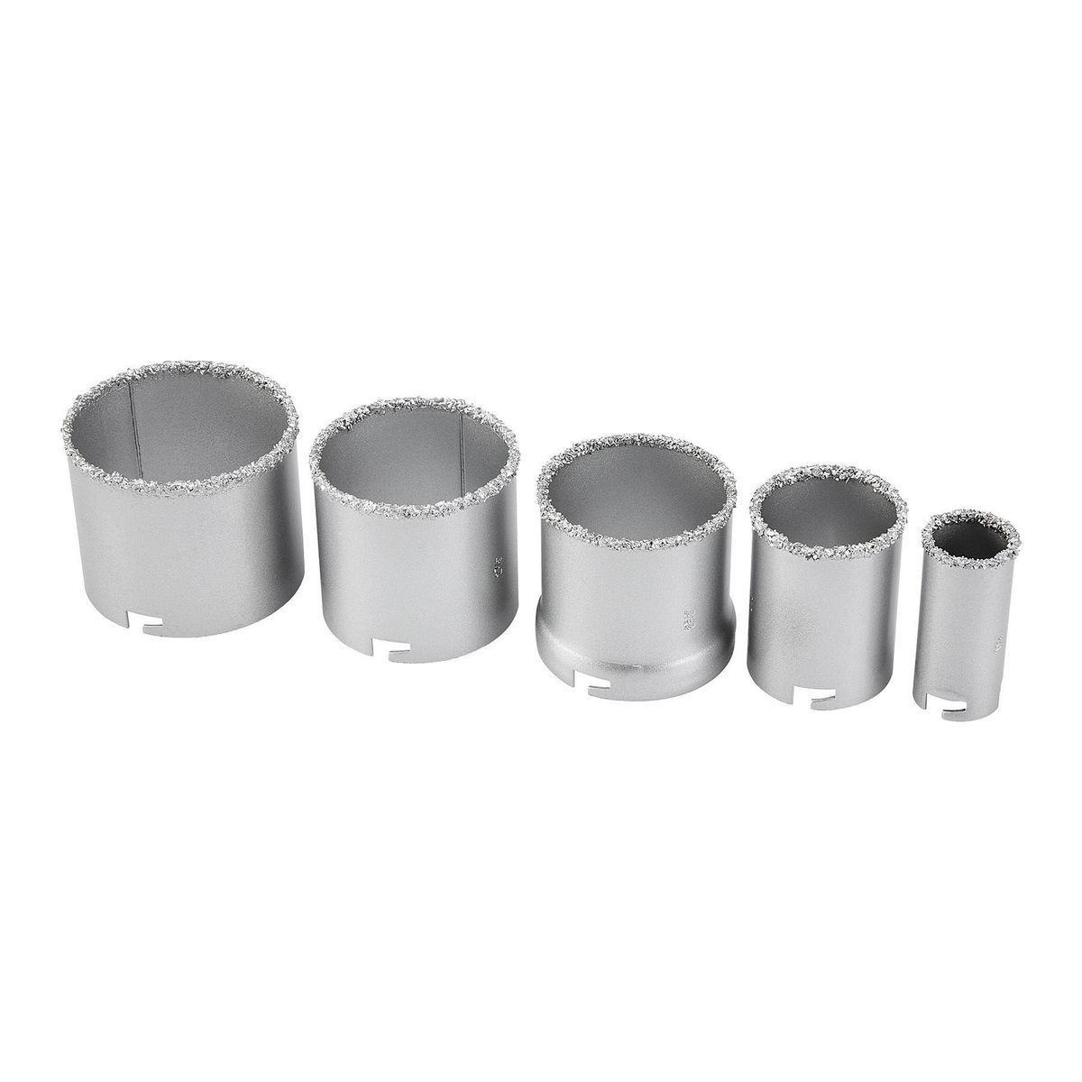1-1/4 In. - 3-1/4 In. Carbide Grit Hole Saw Set, 9 Piece Z73885