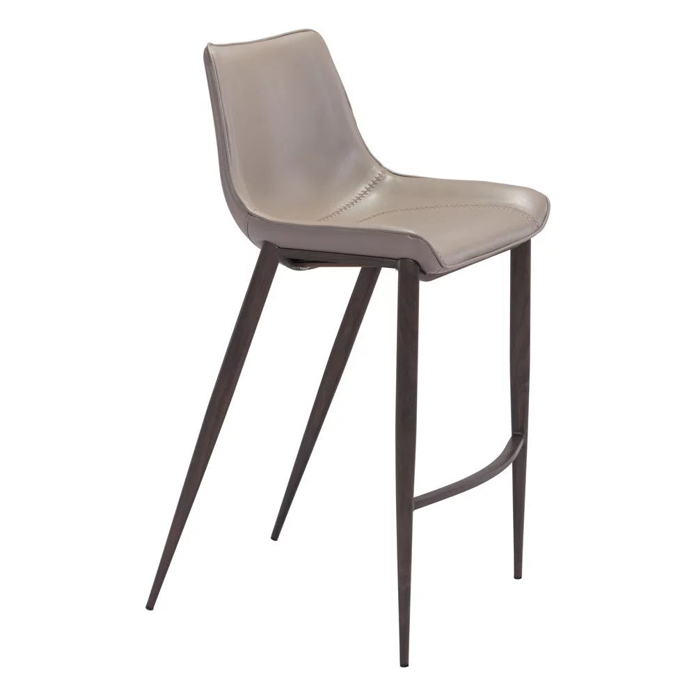 Gray Walnut Bar Chair Set of 2 K900