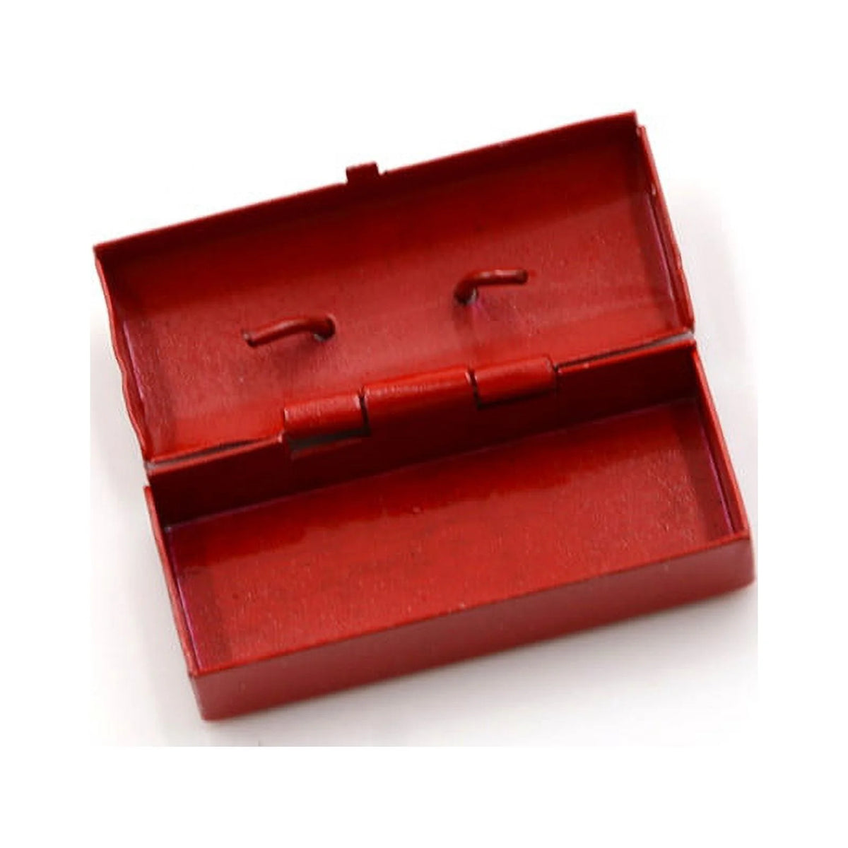 Red/Blue 1:12 Dollhouse Miniature Metal Tool Box X562