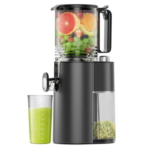 Cold Press Juicer 5.8" Wide Feed Chute 400W Slow Masticating Juicer W715