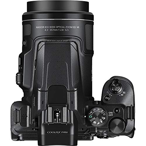 Black 16 MP Superzoom Digital Camera with 83x Optical Zoom P276459