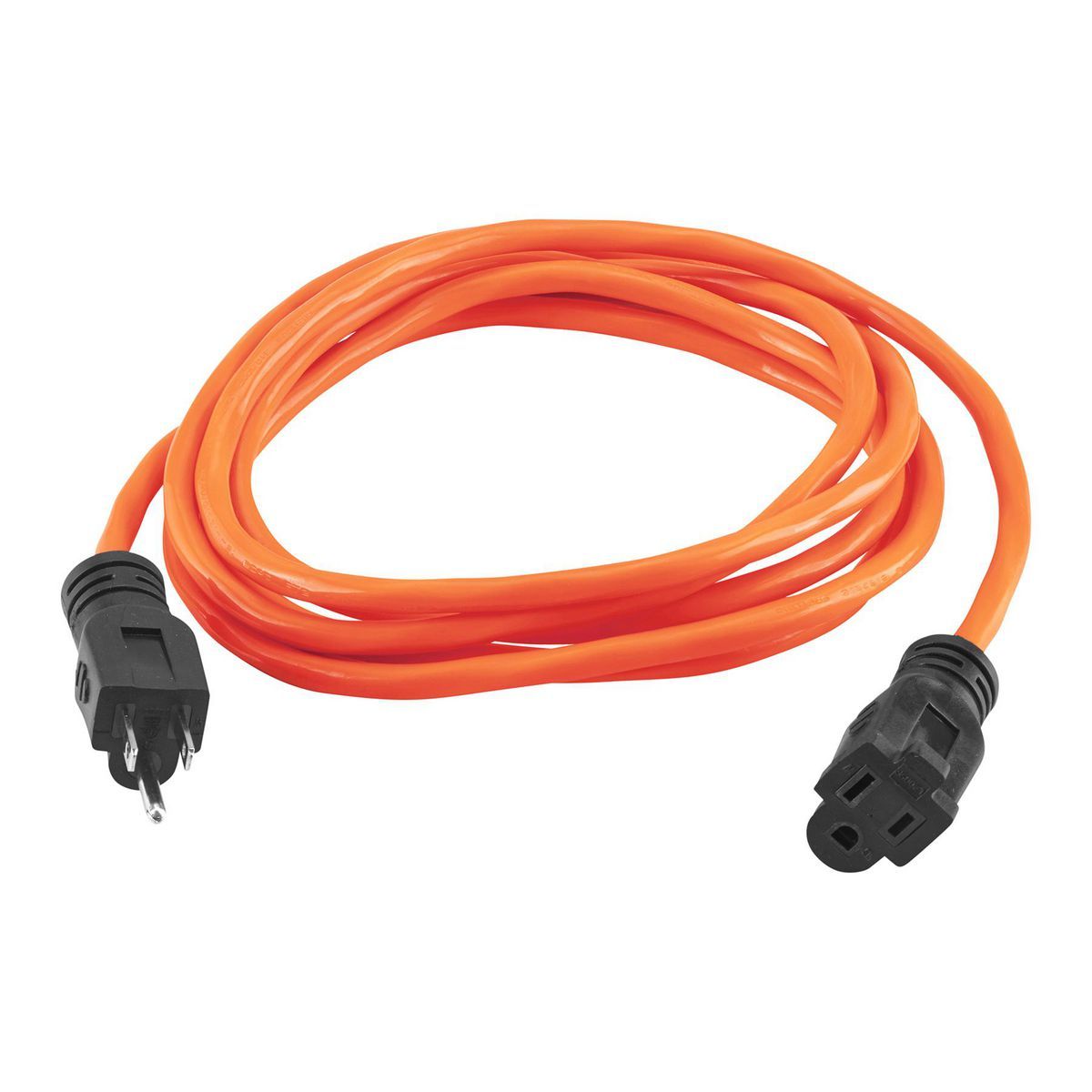 Orange 10 ft. Indoor/Outdoor Extension Cord Z8840