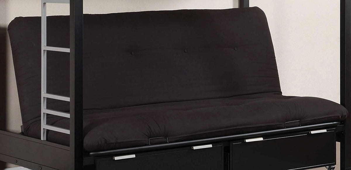 Black 6" Futon Mattress K737