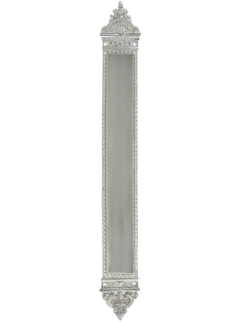 Push Plate 3in x 23-3/8in, Satin Nickel H78438
