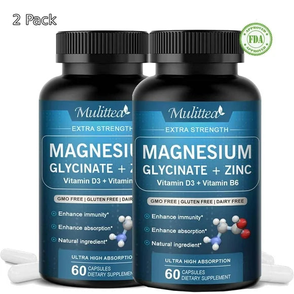 Magnesium Glycinate Capsules 500 mg 120 Capsules G16635