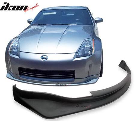 Black Front Bumper Lip Y22902