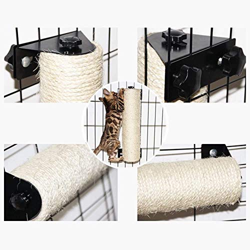 Cat Scratching Post Cage Mounted Sisal S138