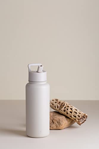 32oz Insulated Stainless Steel Water Bottle with Straw and Chug Lid K9162