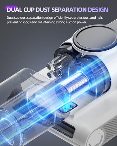 Mattress Vacuum Cleaner with UV-C Light, 16Kpa Suction, Heating Function G1620