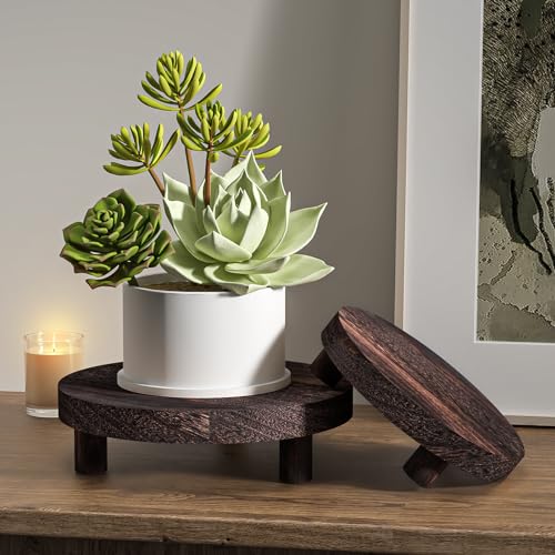 3 Pcs Wood Plant Stand T871
