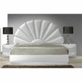 Queen Size High Gloss White Headboard O236