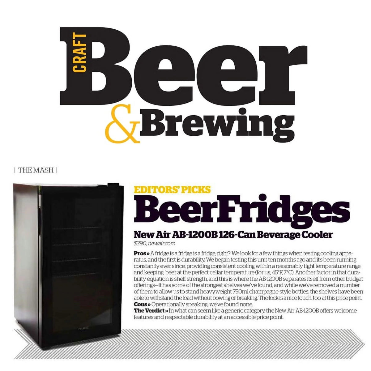 126 Can Black Beverage Refrigerator Cooler W534
