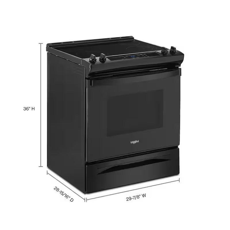 Electric Range in Black R214
