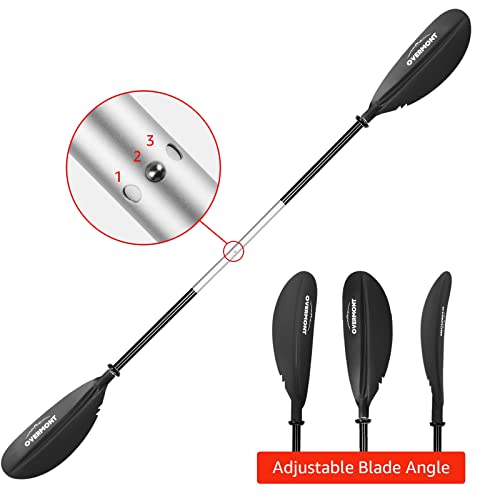 Heavy Duty Aluminum Alloy Kayak Paddles with Leash C8828
