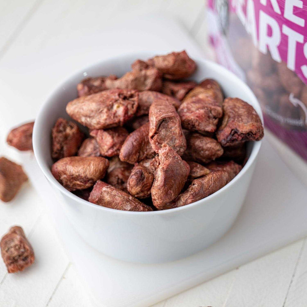 Freeze Dried Chicken Hearts Dog Treats O4708