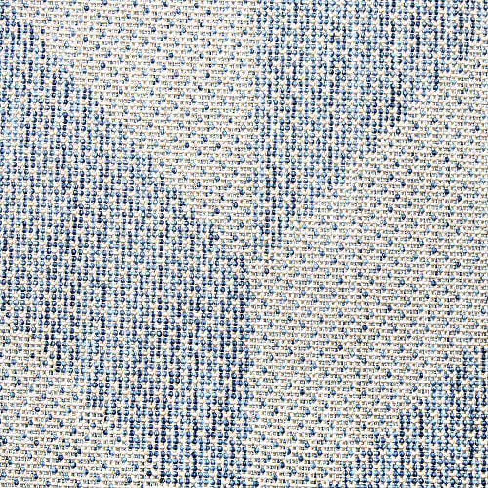 Blue Grey Herringbone Indoor/Outdoor Area Rug Q616776