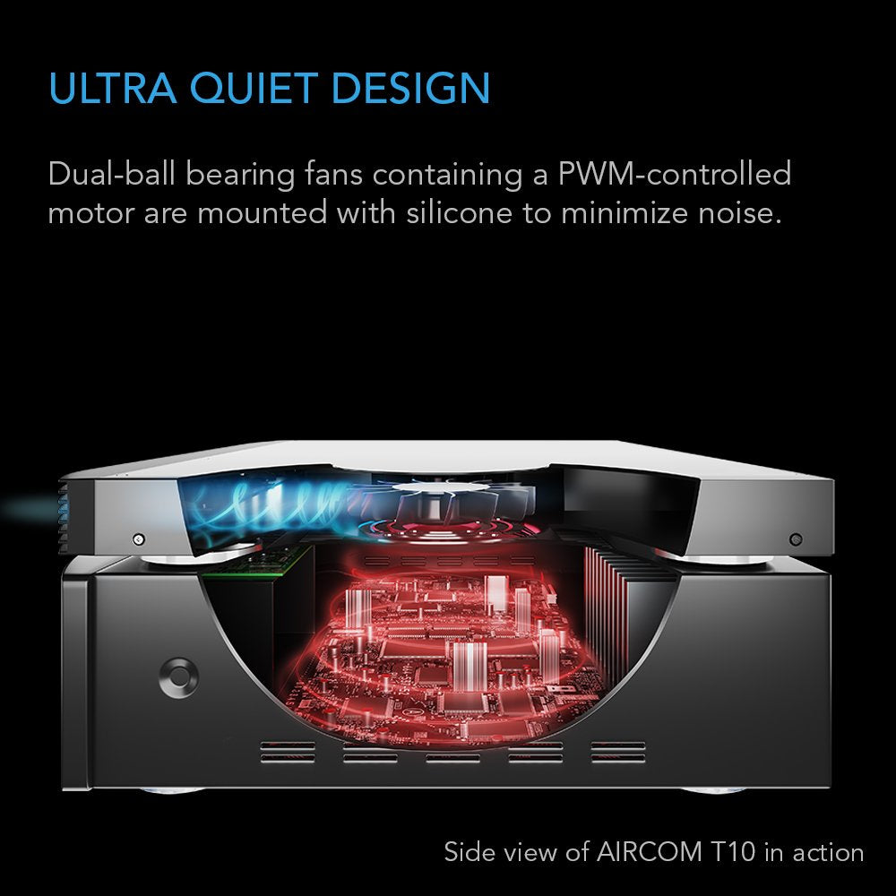 Quiet Cooling Blower Fan System for AV Cabinet Components P777883