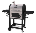 Stainless Heavy-Duty Charcoal Grill with Wheels E75333