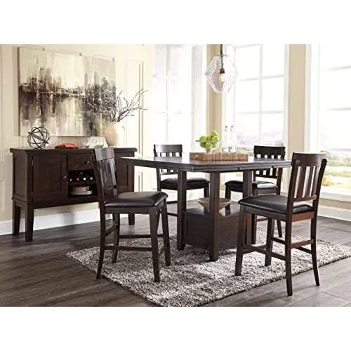 Dark Brown 36" Counter Height Dining Extension Table W978
