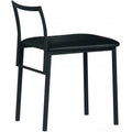 Black Simple Upholstered Chair Z323