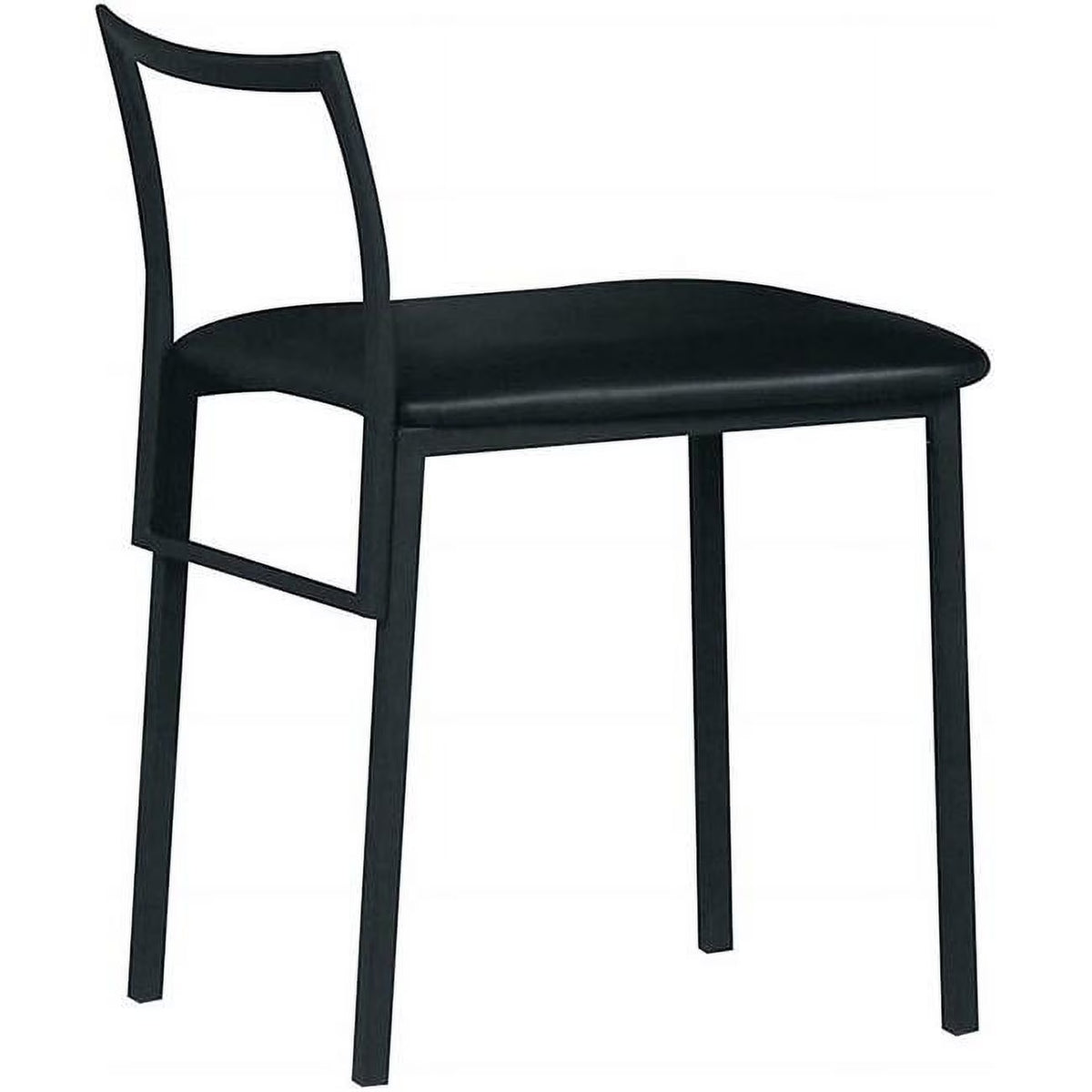 Black Simple Upholstered Chair Z323