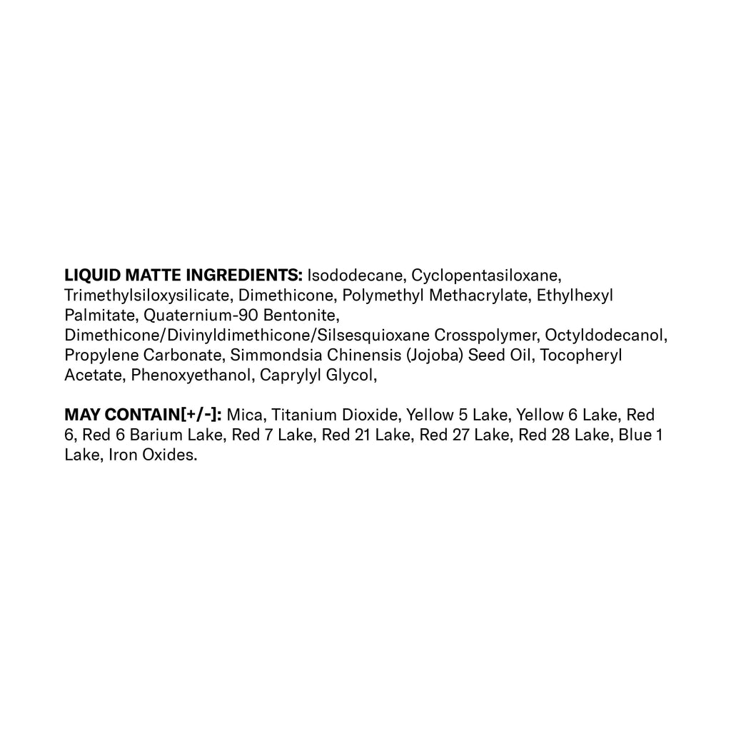 Vegan Matte Liquid Lipstick 0.24 fl oz H7840