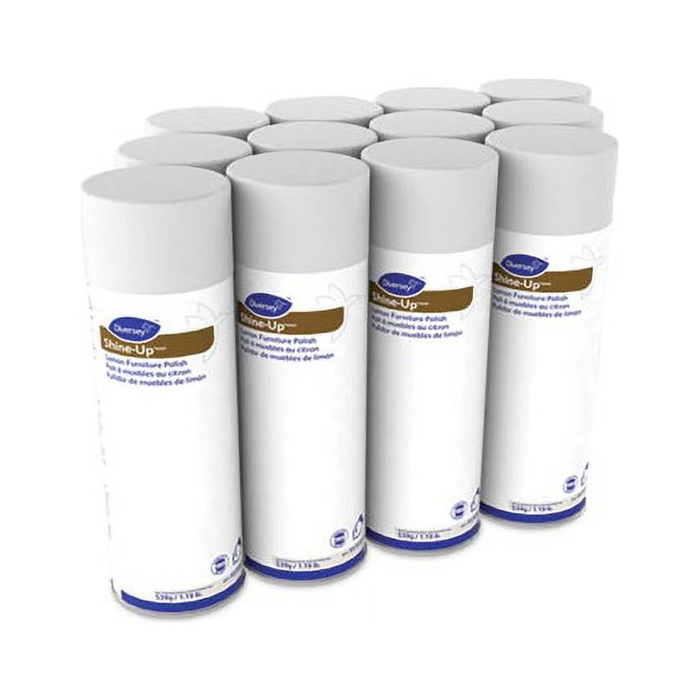Lemon Scent Furniture Cleaner Aerosol Spray, 13.8 oz, 12/Carton R5611
