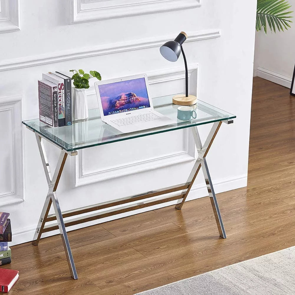 Tempered Glass Computer Desk P610