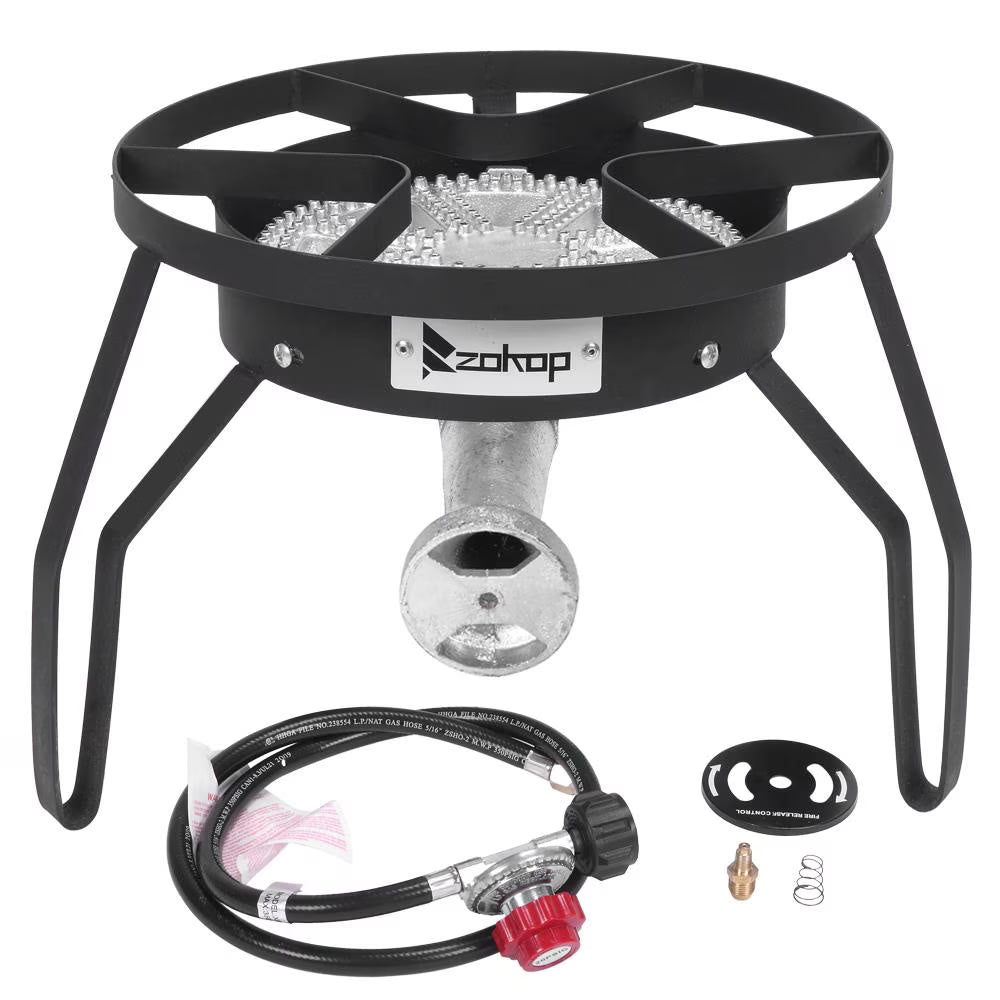 Round Portable Propane Camp Stove L77743