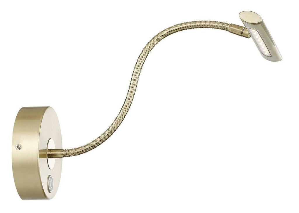Curtis LED Picture Light in Brass Matte J3067