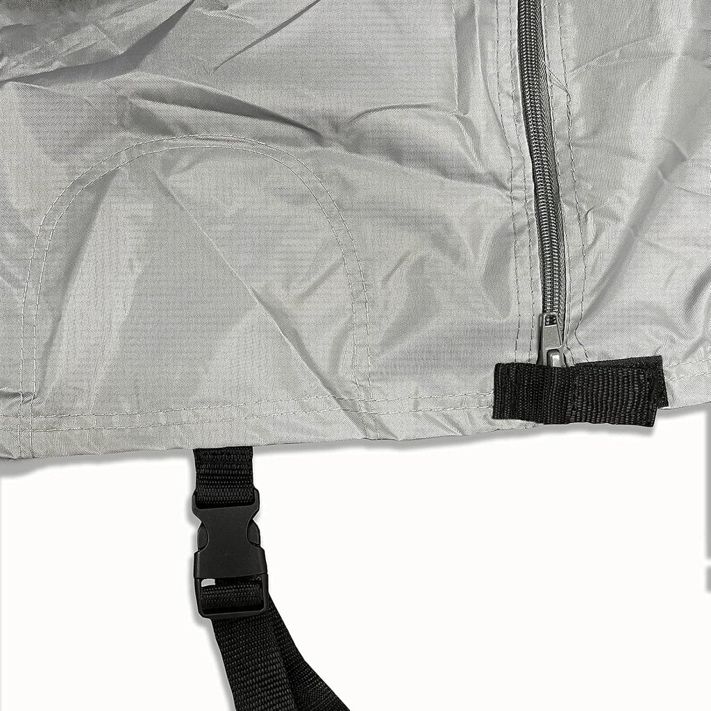 Class C RV Motorhome Camper Cover Fits 24' 25' 26'L Zipper Access A31741