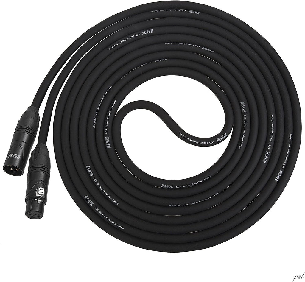 Black 100 ft XLR Microphone Cable R83250