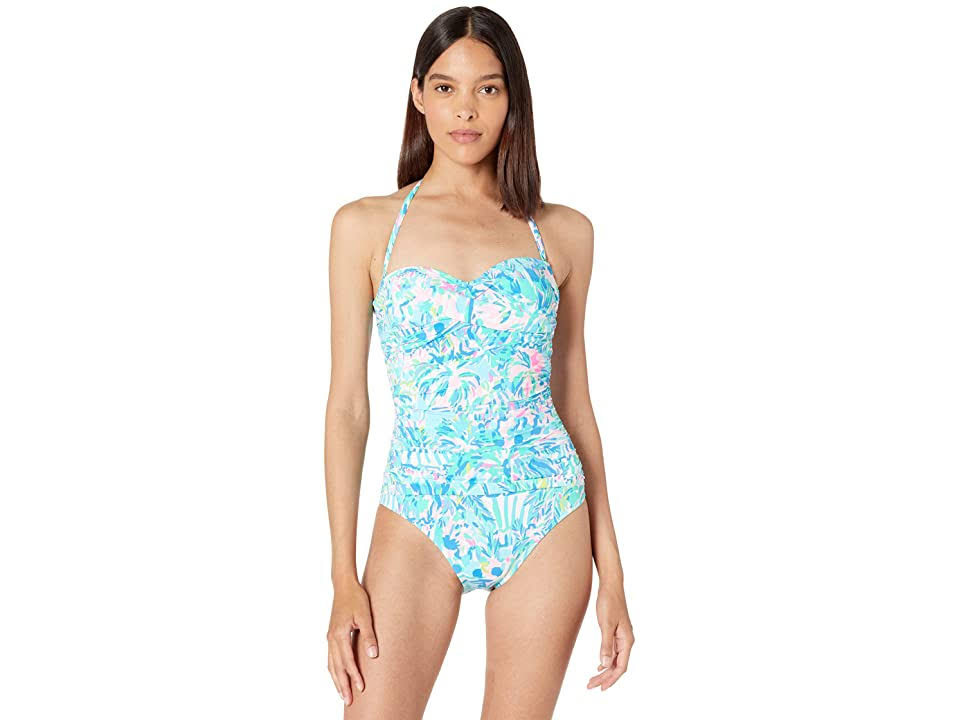 Blue One-Piece B104