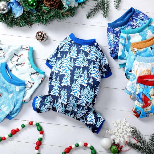 8 Pcs Winter Dog Pajamas H748