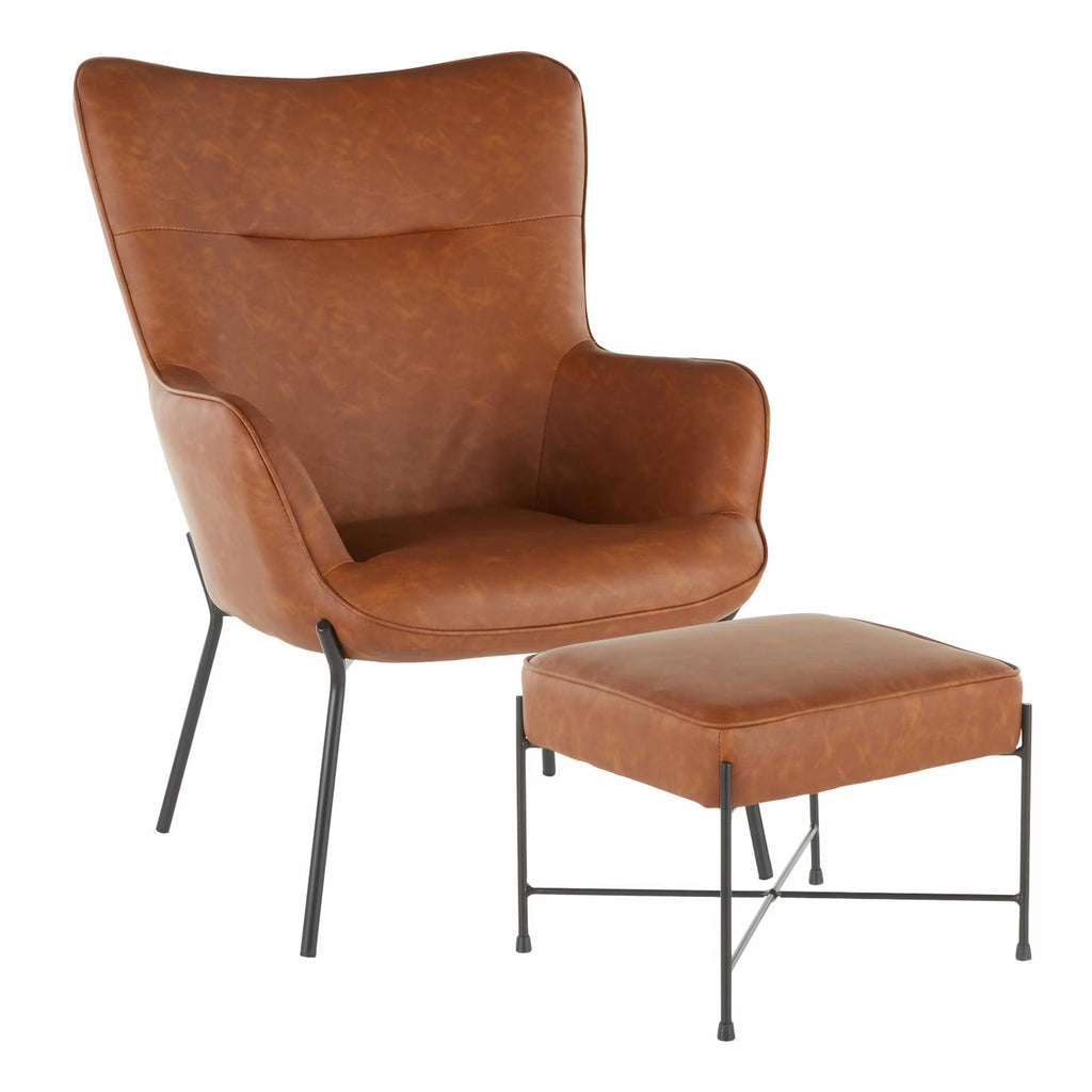 Lounge Chair with Ottoman V211201