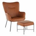 Lounge Chair with Ottoman V211201