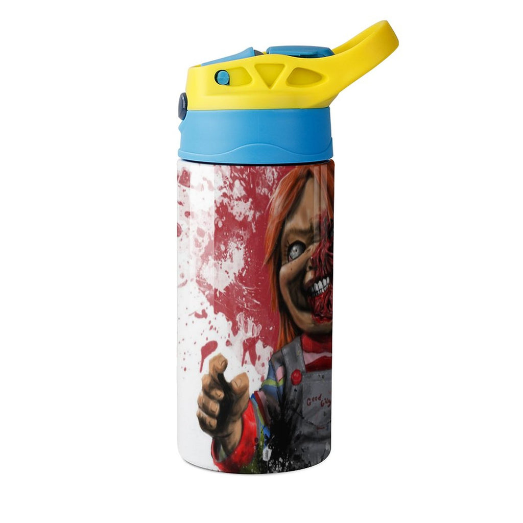 Insulated Stainless Steel Water Bottle With Straw K463