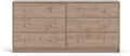 6 Drawer Double Dresser T908148