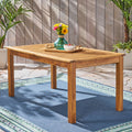 Acacia Wood Expandable Dining Table W370