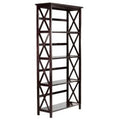 Espresso 5 tier Bookcase M331