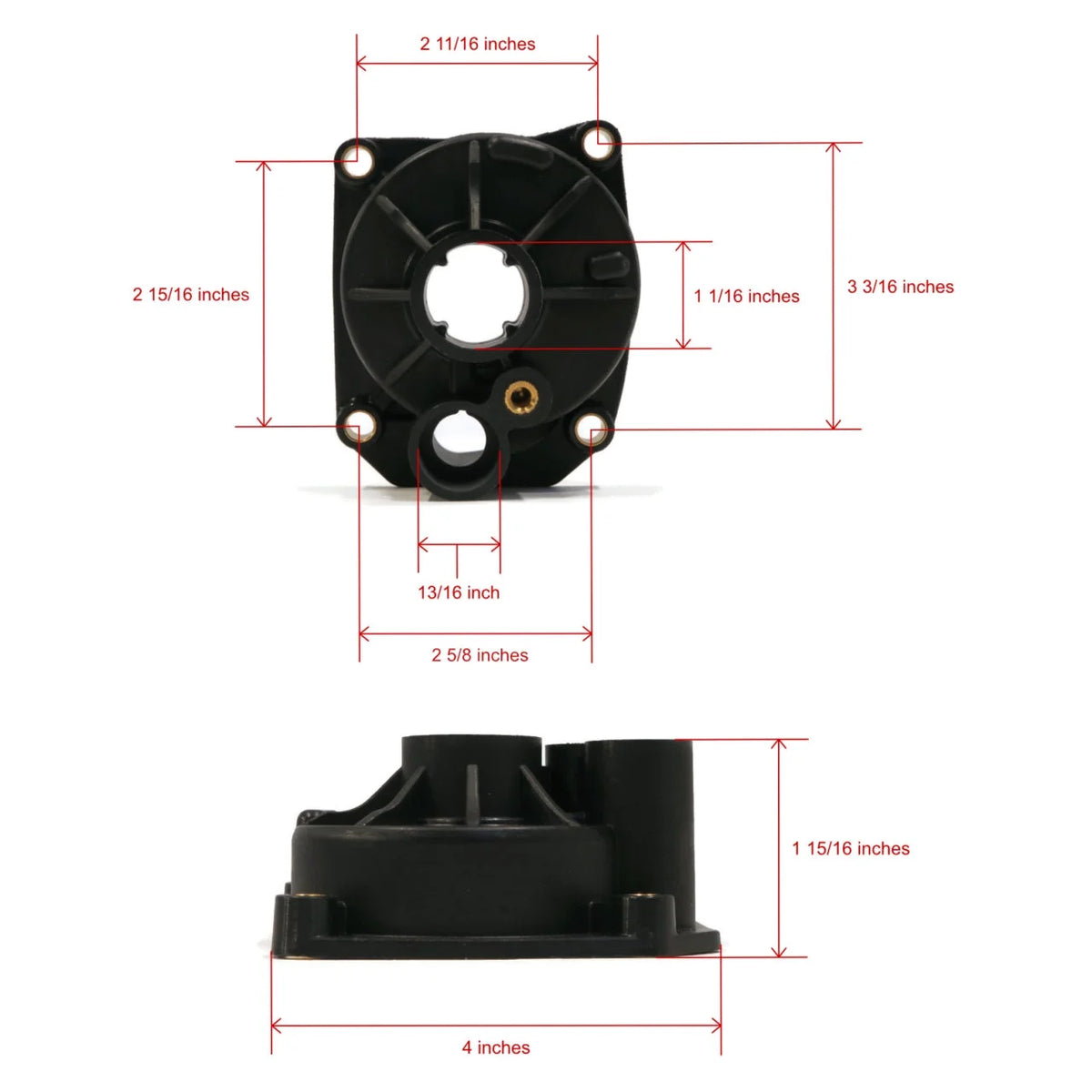 Water Pump Impeller Kit For 60 HP Outboard L4125