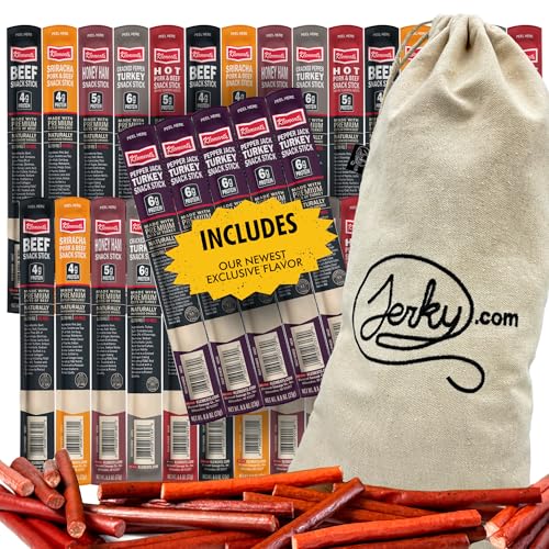 26 Piece Meat Sticks Gift Basket with Beef Sticks, Pork, Turkey, Ham & Cheese Sticks S15440