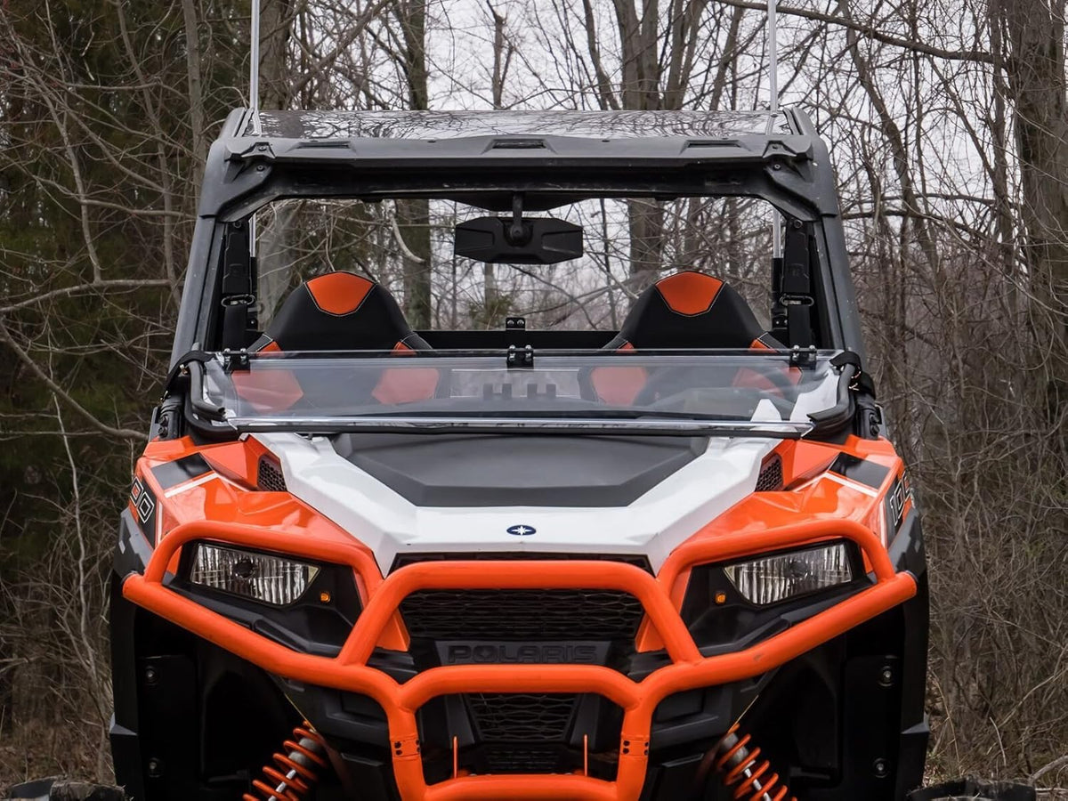 Heavy Duty Scratch Resistant Flip Down Windshield Y67142