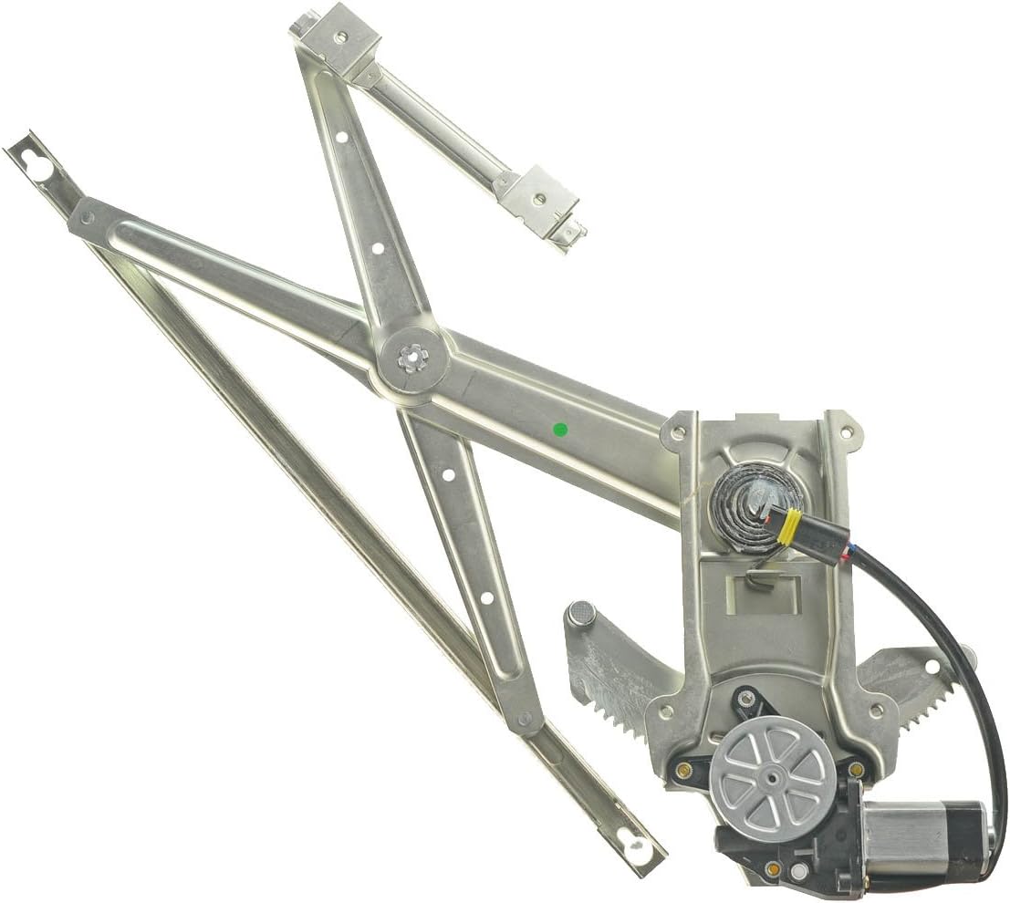 Front Left Driver Side Power Window Regulator with Motor for Dodge Ram 1500 2500 3500 1994-2002 Pack of 2 S1355